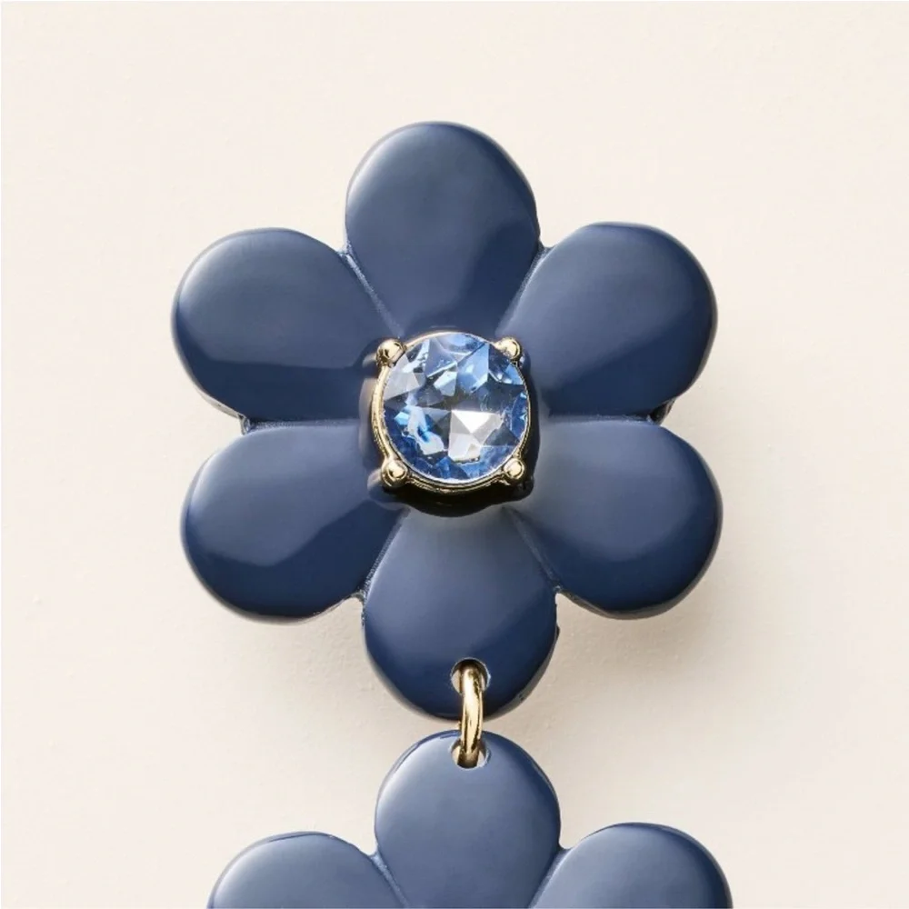 Floral Linear Earrings kate spade new york x Target Blue